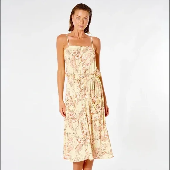 🔆RIP CURL🔆 PLAYABELLA MIDI DRESS - Picture 8 of 14